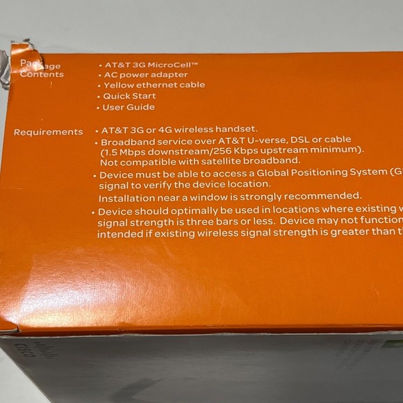 Cisco AT&T 3G Microcell Wireless Signal Amplifier - DPH153-AT Cell Phone Booster - Picture 8 of 8